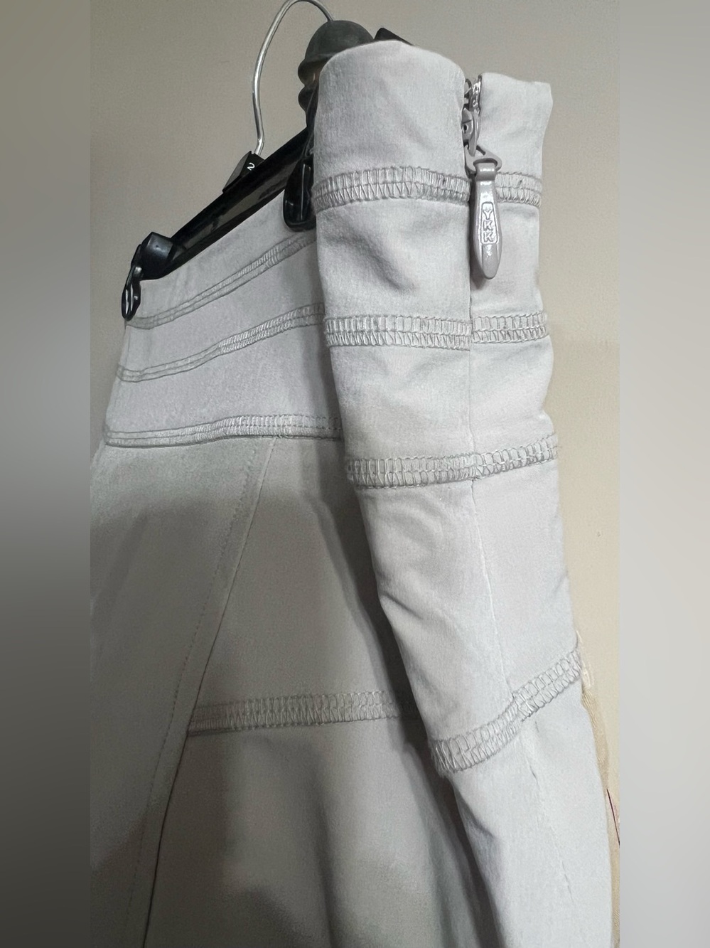 Athleta All Day Tan Flared Skort With Short Liner Size 10 - Picture 3 of 10